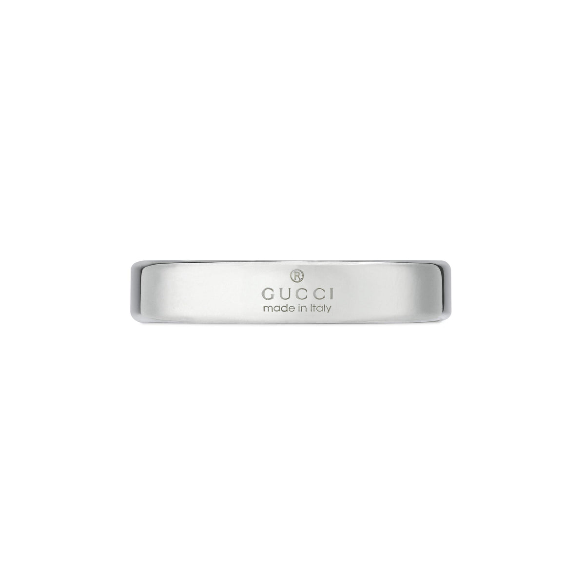 Gucci Interlocking G Diagonal Thin 4mm Ring
