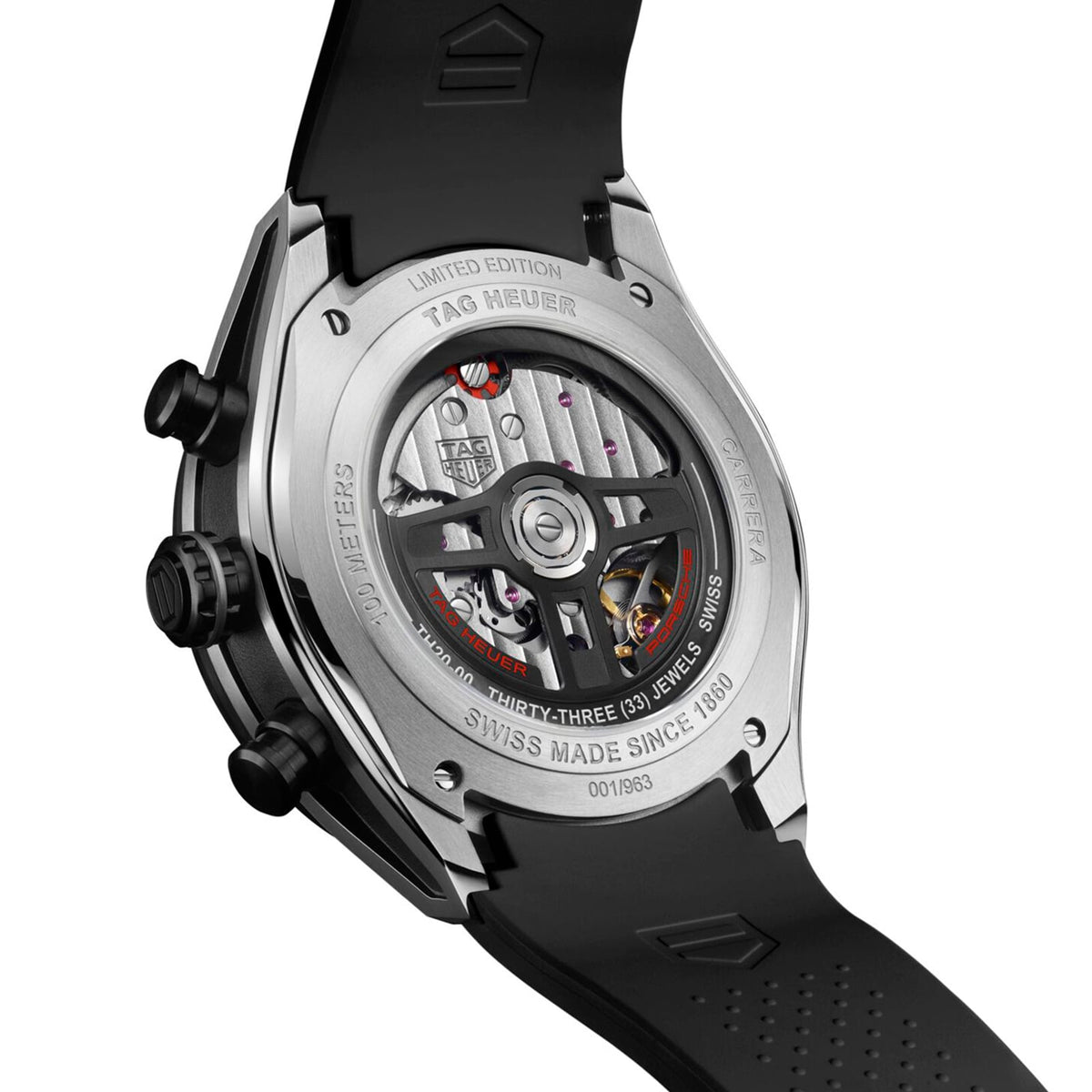 Tag Heuer Carrera Chronograph X Porsche 963 Limited Edition 44mm Watch CBU2010.FT6267