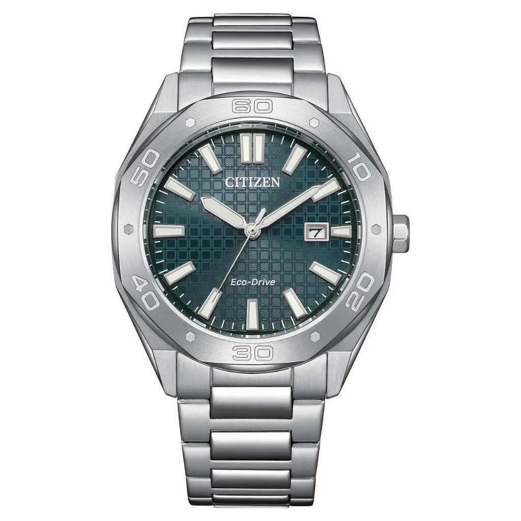 Citizen Eco-Drive Men's Sport Green 41mm Watch BM7630-80X