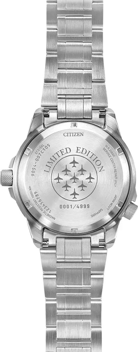 Citizen Red Arrows Limited Edition Promaster Automatic GMT 45mm Watch NB6048-53E