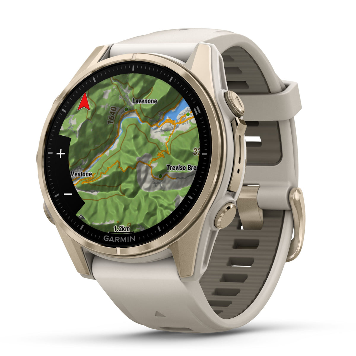 Garmin Fenix 8 - 43mm Sapphire AMOLED Soft Gold 010-02903-11