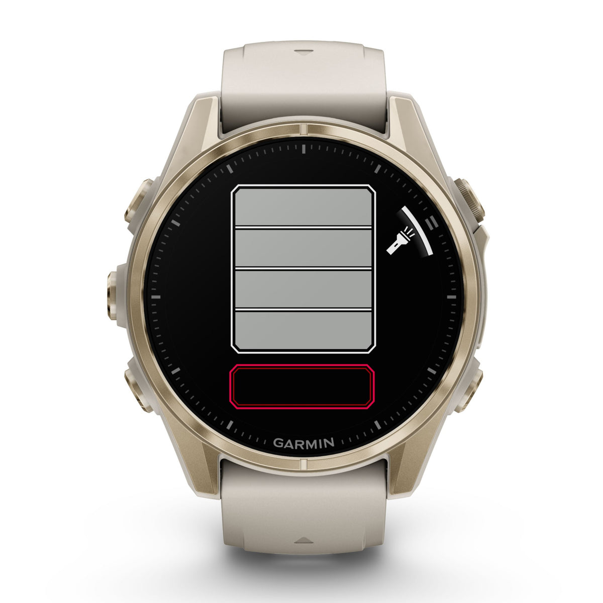 Garmin Fenix 8 - 43mm Sapphire AMOLED Soft Gold 010-02903-11