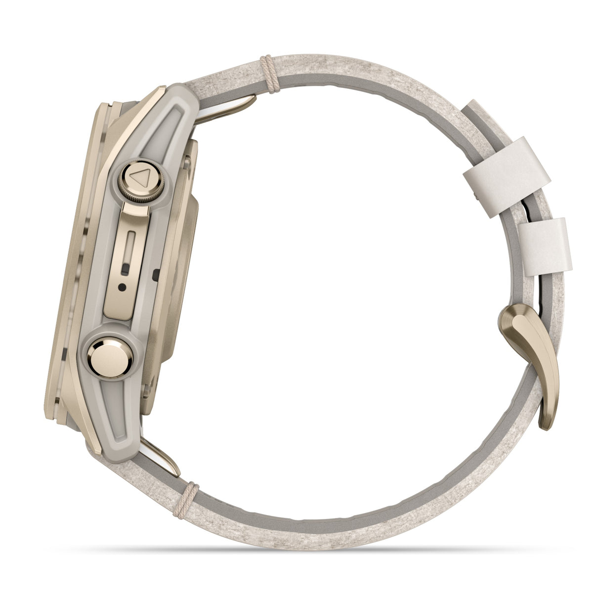 Garmin Fenix 8 - 43mm Sapphire AMOLED Soft Gold & Fog Grey 010-02903-40