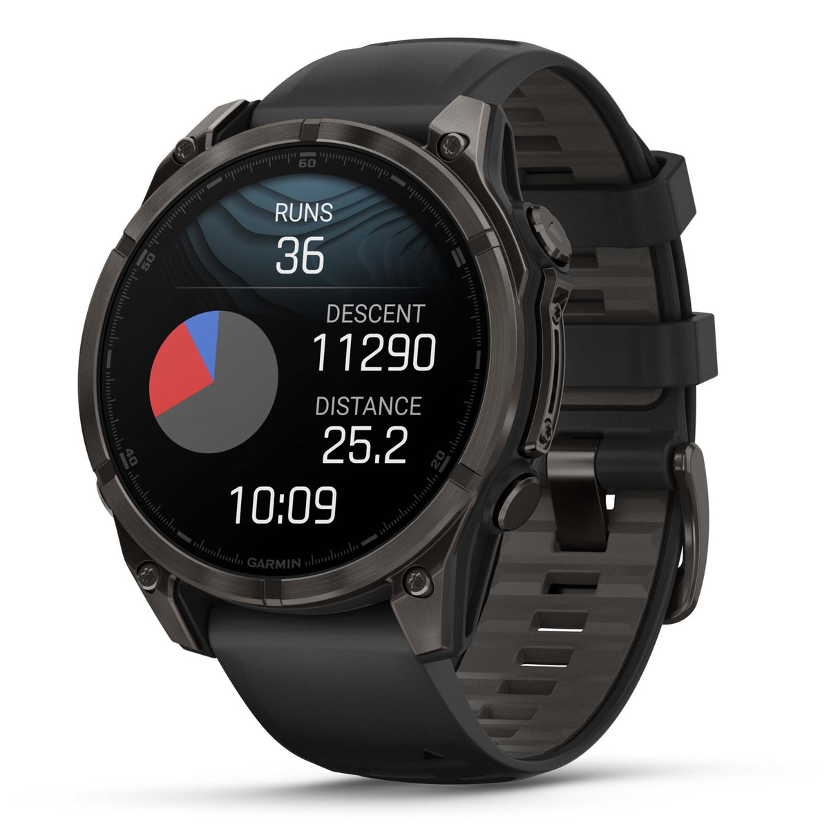 Garmin Fenix 8 - 47mm Sapphire AMOLED Carbon Black 010-02904-21