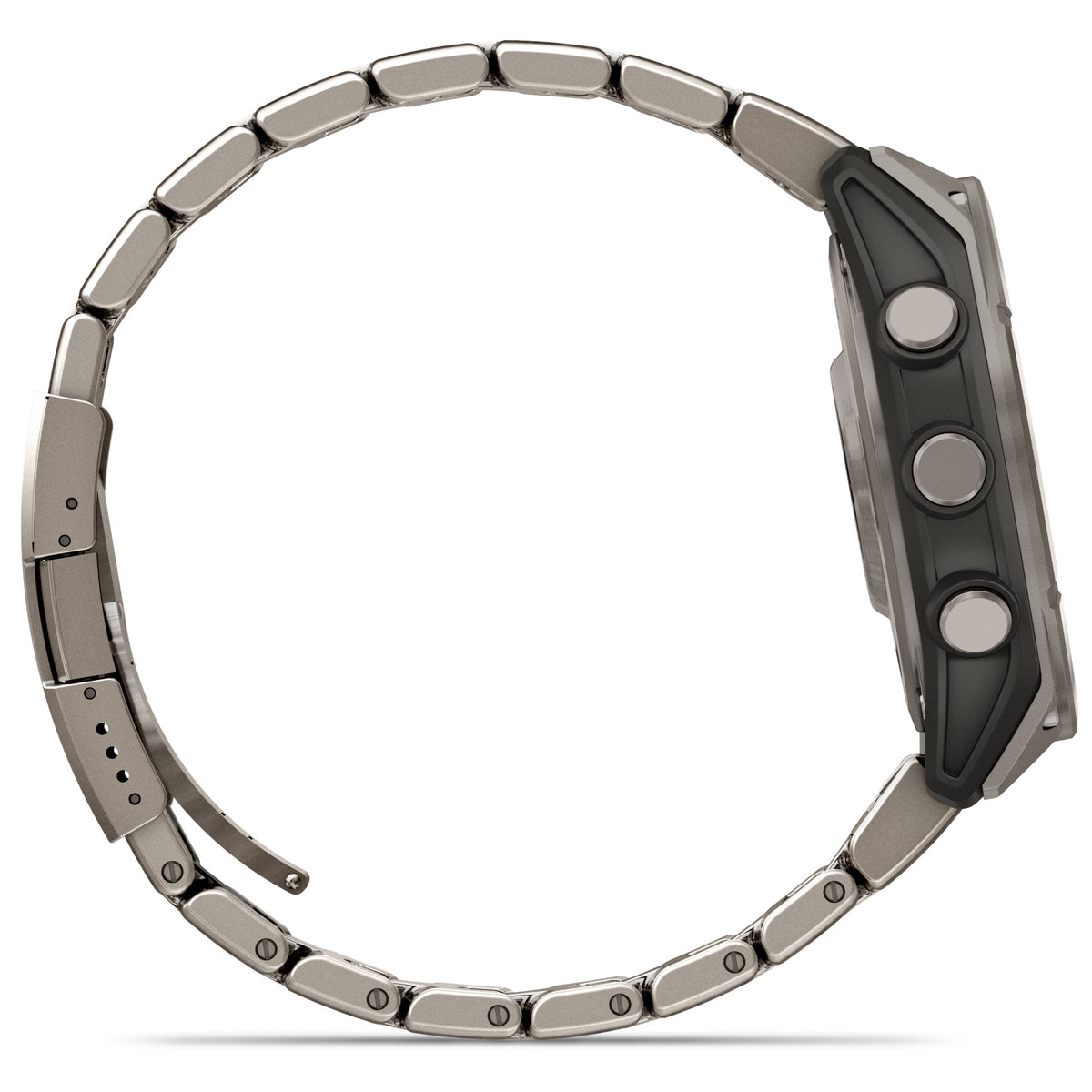 Garmin Fenix 8 - 47mm Sapphire AMOLED Titanium Bracelet & Black Rubber Strap 010-02904-40