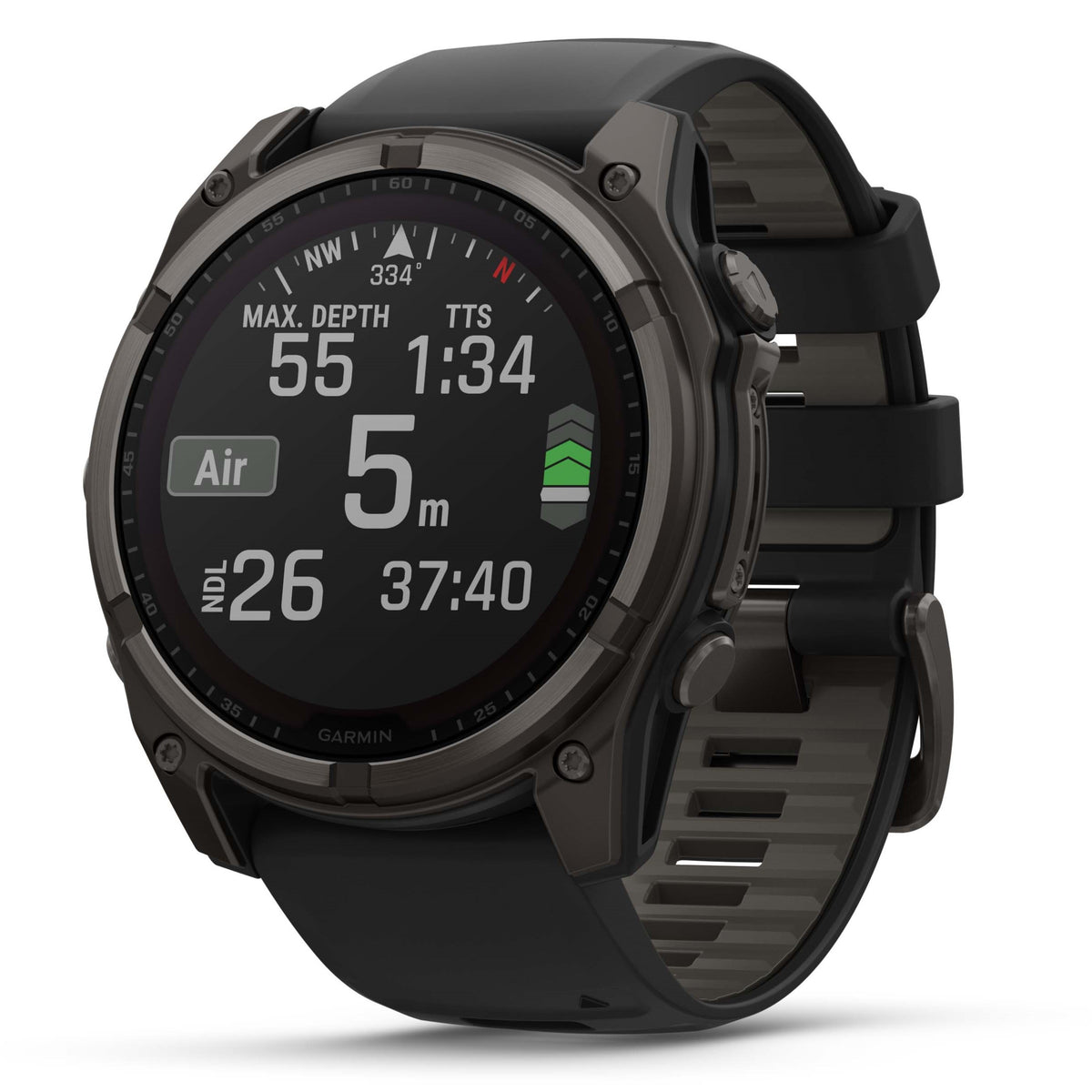 Garmin Fenix 8 - 51mm Sapphire Solar Carbon Grey 010-02907-11