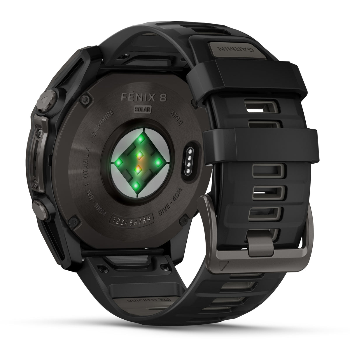 Garmin Fenix 8 - 51mm Sapphire Solar Carbon Grey 010-02907-11