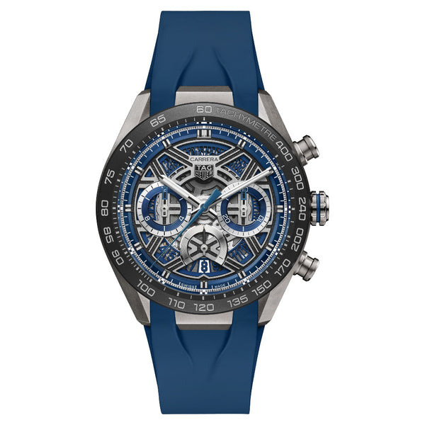 Tag Heuer Carrera Chronograph Extreme Sport Blue 44mm Watch CBU2081.FT6274