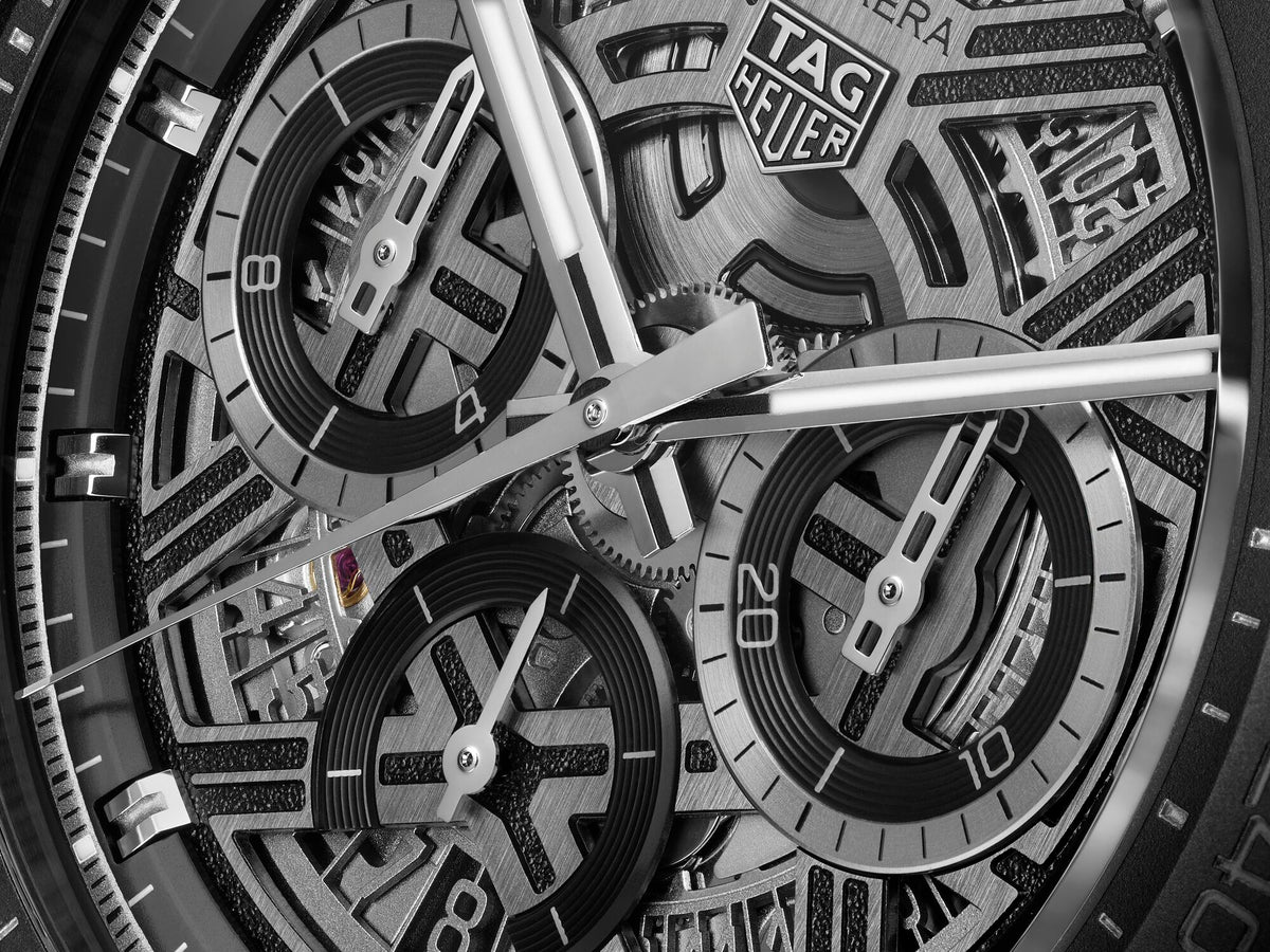 Tag Heuer Carrera Chronograph Extreme Sport Black 44mm Watch CBU2080.FT6272