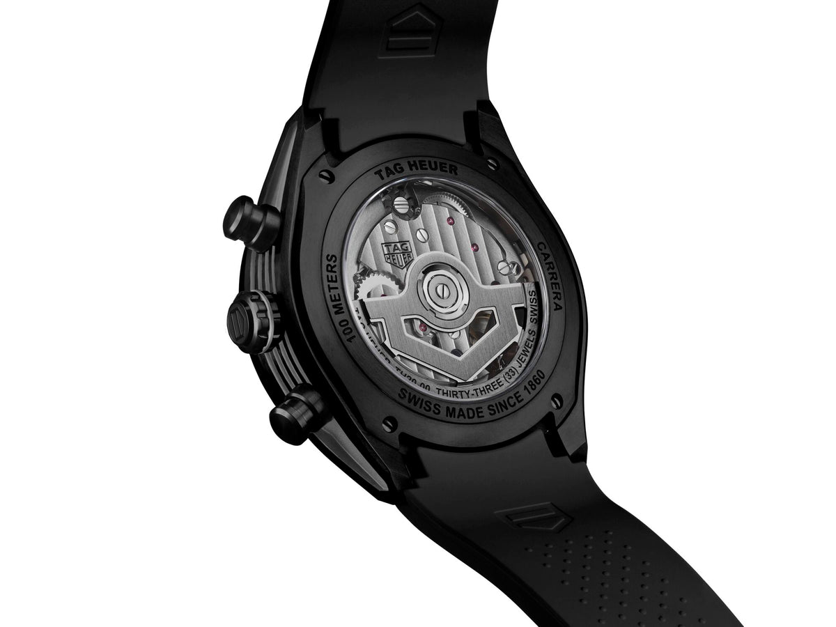 Tag Heuer Carrera Chronograph Extreme Sport Black 44mm Watch CBU2080.FT6272
