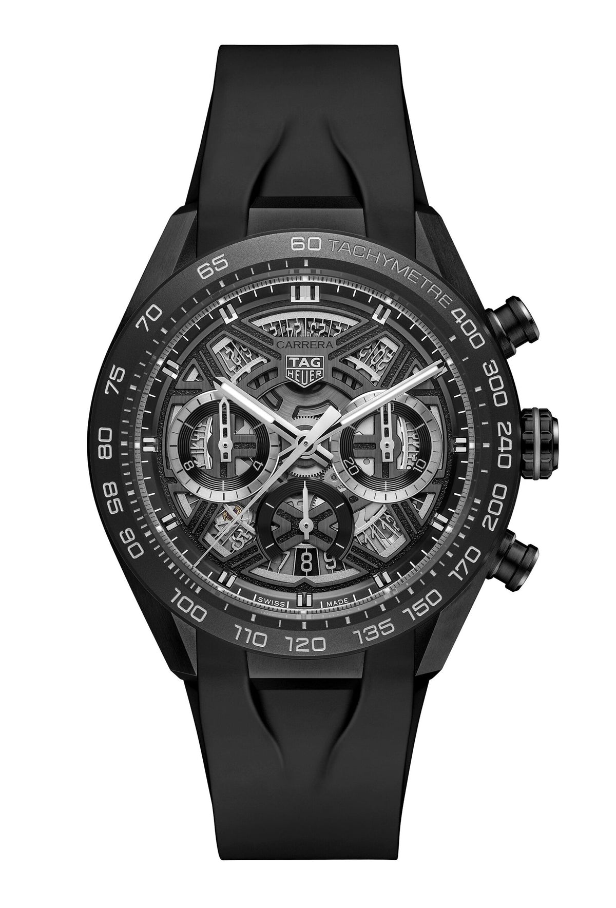 Tag Heuer Carrera Chronograph Extreme Sport Black 44mm Watch CBU2080.FT6272