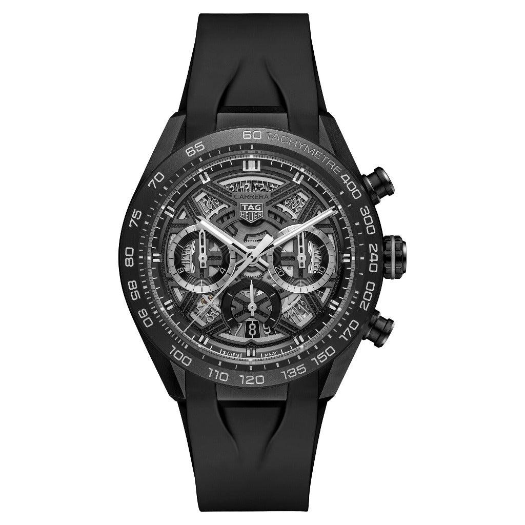 Tag Heuer Carrera Chronograph Extreme Sport Black 44mm Watch CBU2080.FT6272