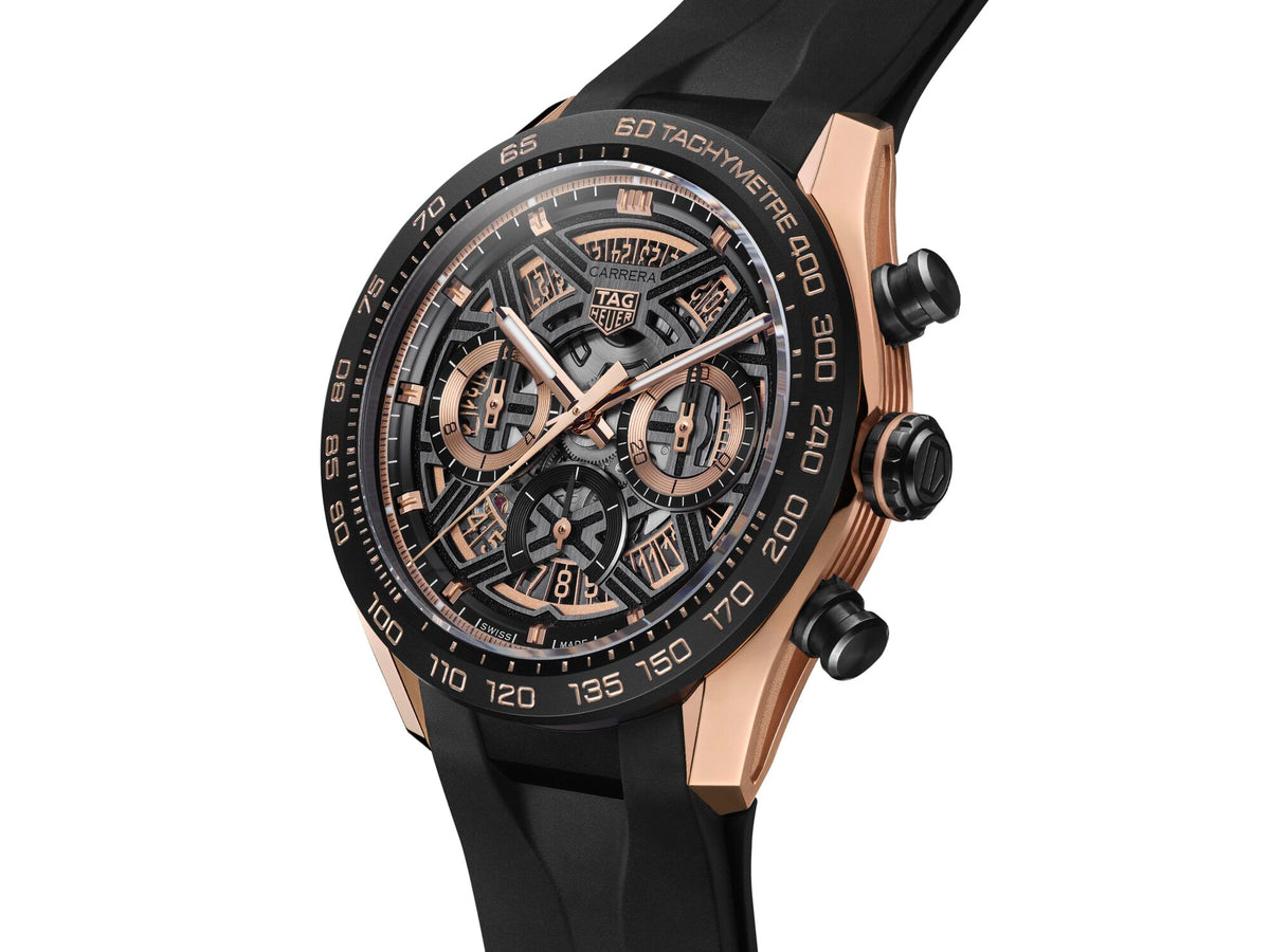 Tag Heuer Carrera Chronograph Extreme Sport Gold 44mm Watch CBU2050.FT6273