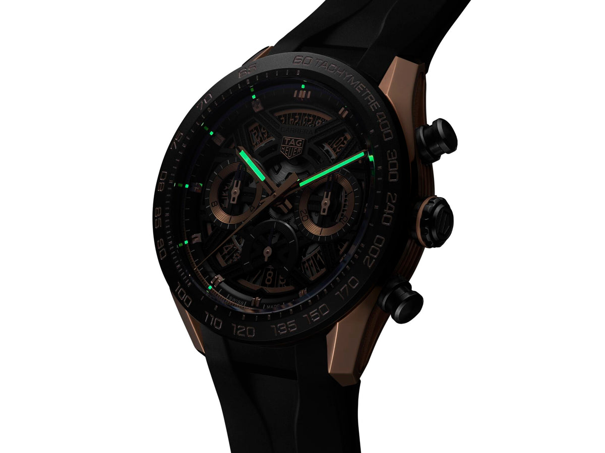 Tag Heuer Carrera Chronograph Extreme Sport Gold 44mm Watch CBU2050.FT6273