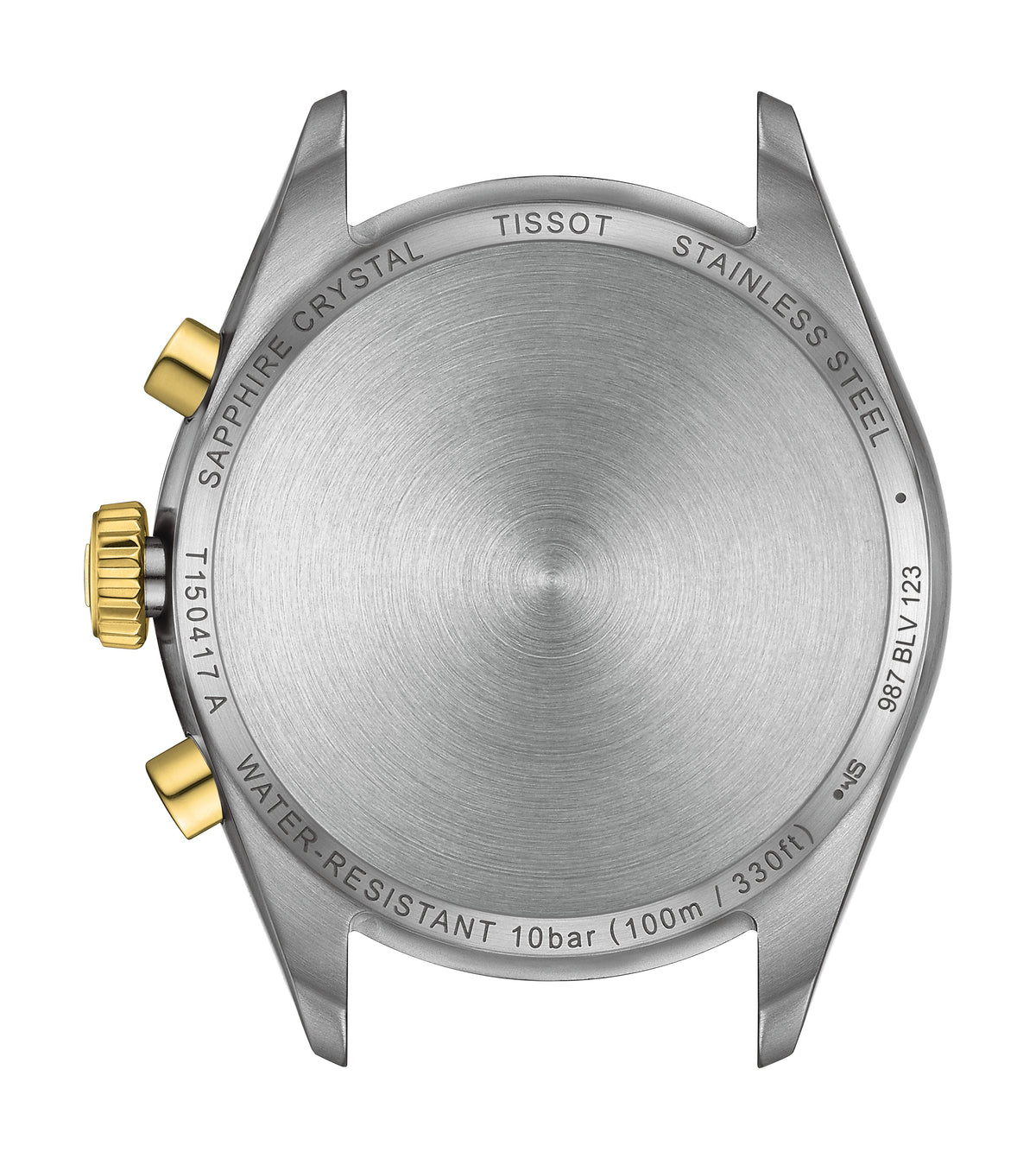 Tissot PR 100 Two Tone Chronograph 40mm Watch T150.417.22.031.00