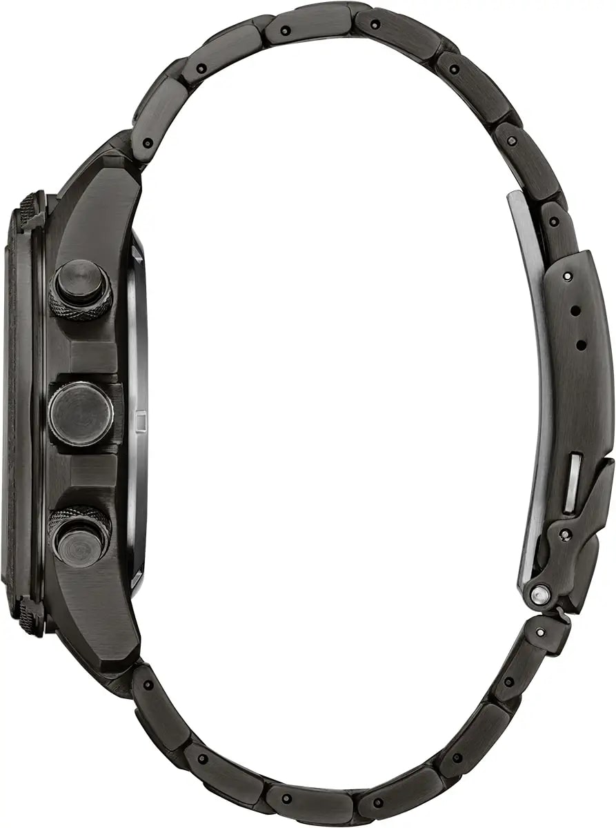 Citizen Eco-Drive Promaster Land Black Camouflage 44mm Watch Limited Edition JV1008-63E