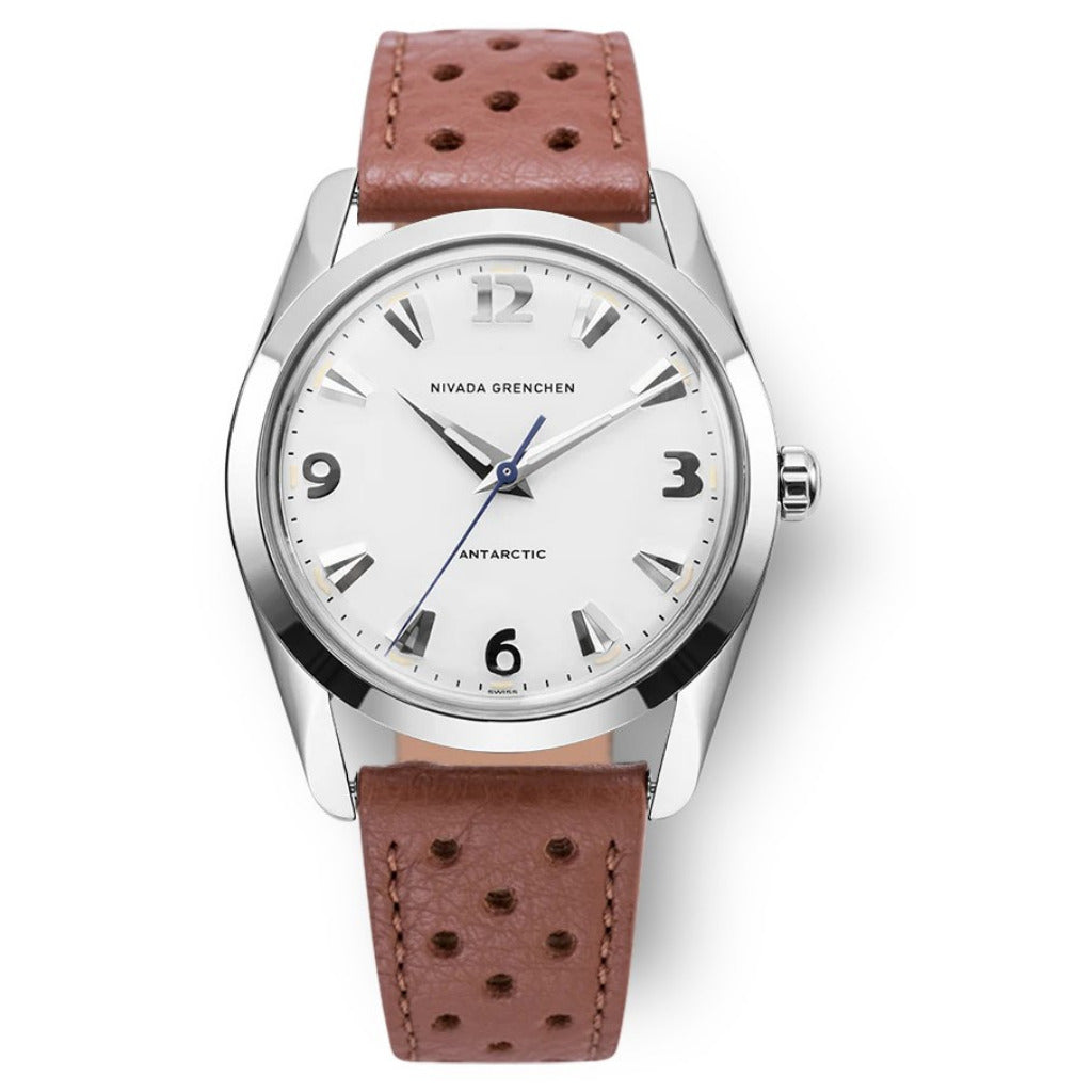 Nivada Grenchen Antartic 35mm - White Luminova 35mm 35005M41