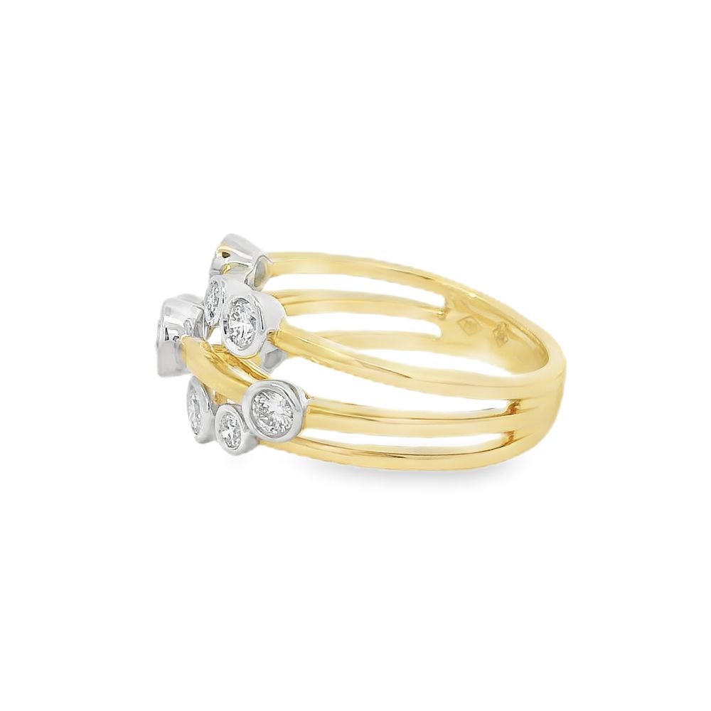 Diamond 18ct Yellow Gold 0.54ct Ring