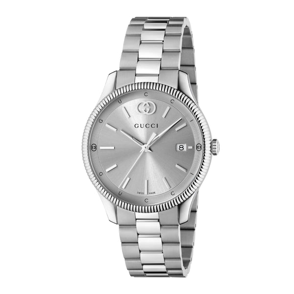 GUCCI G-Timeless Silver Dial 38mm Watch YA1264232