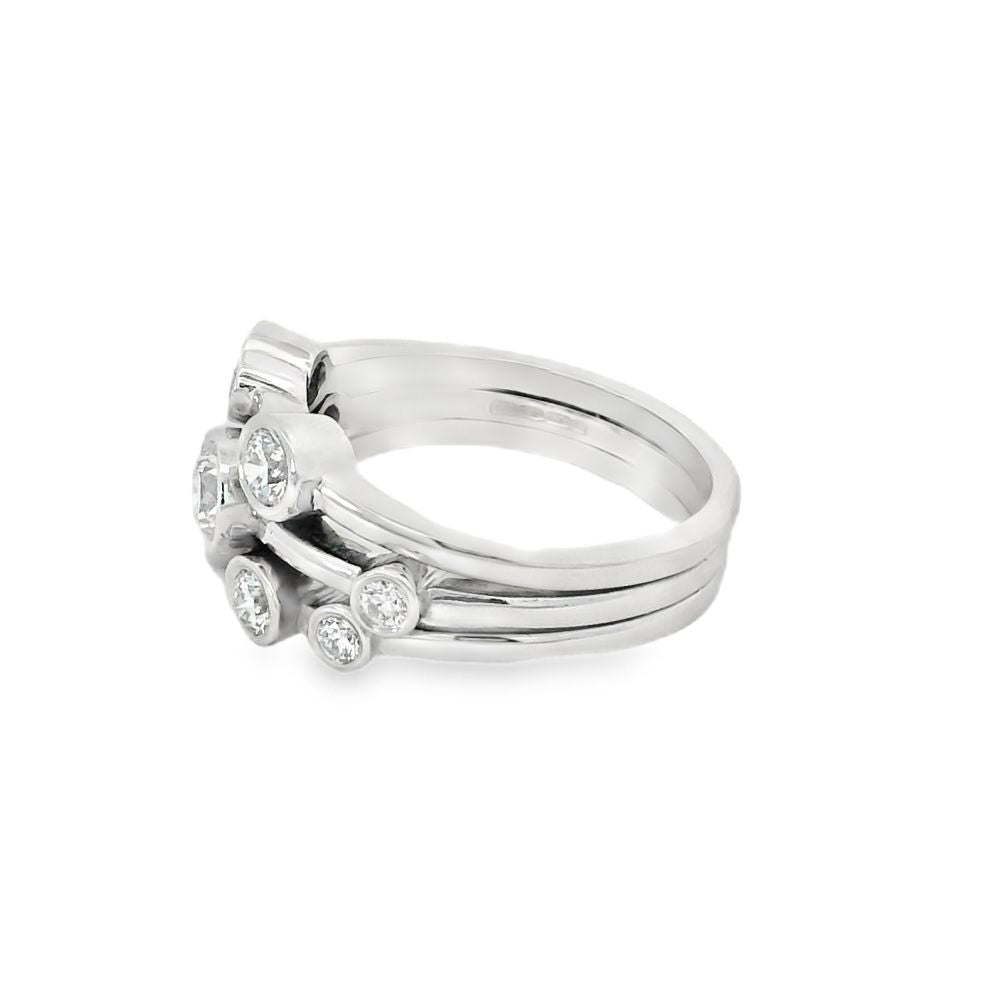 Diamond 18ct White Gold 1.00ct Ring