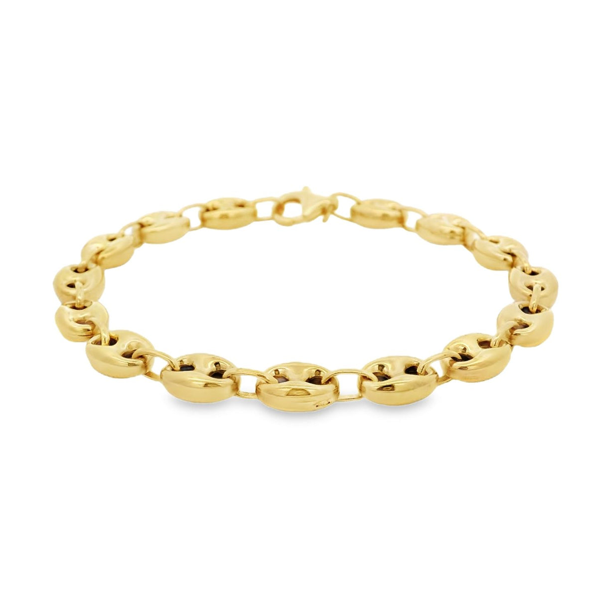 9ct Yellow Gold Marine Link Bracelet