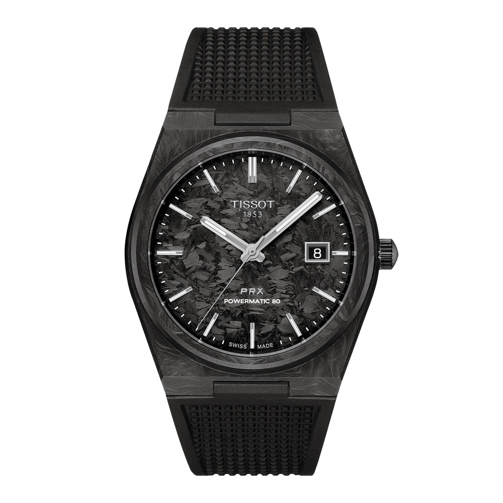 Tissot PRX Powermatic 80 Carbon 40mm Watch T137.907.97.201.00