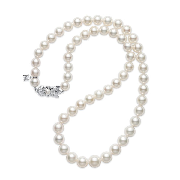 Mikimoto Akoya Cultured Pearl Strand 16inch Necklace