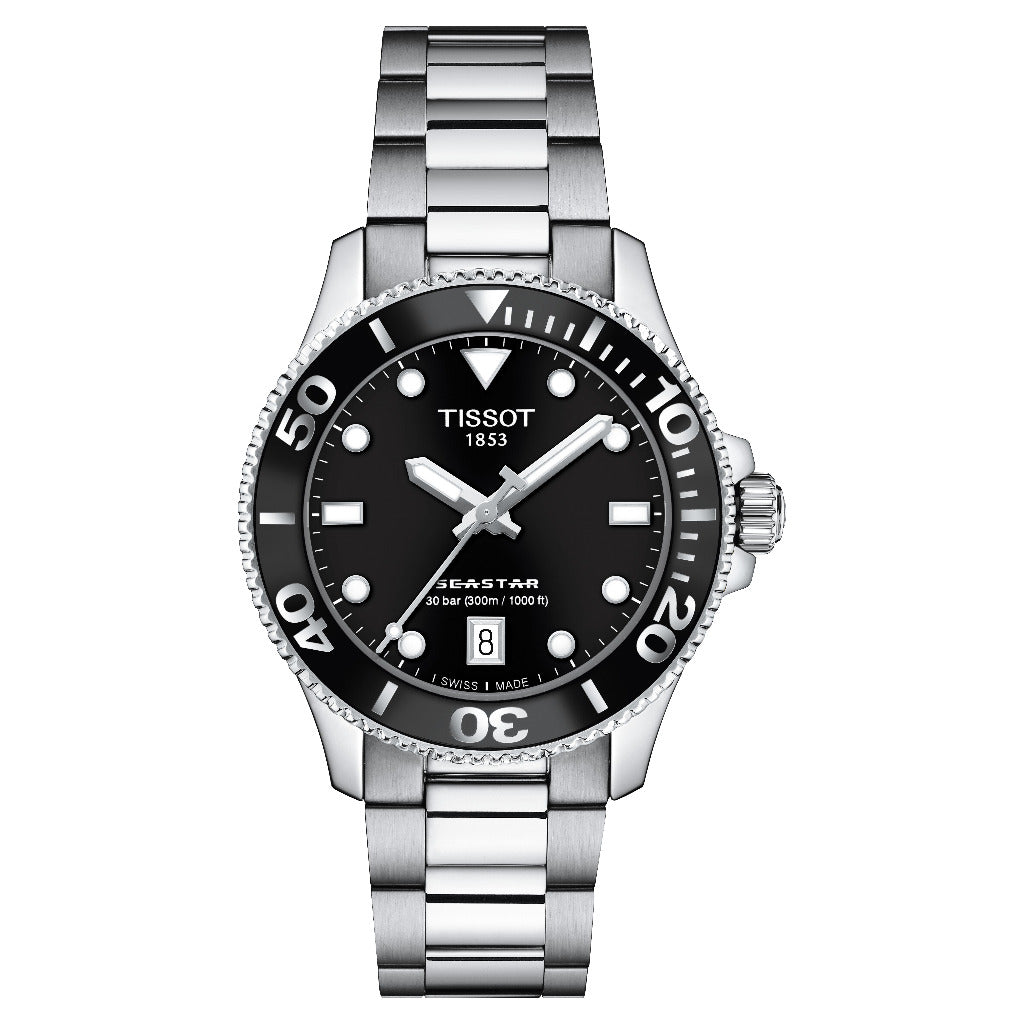 Tissot Seastar 1000 36mm Black Watch T1202101105100