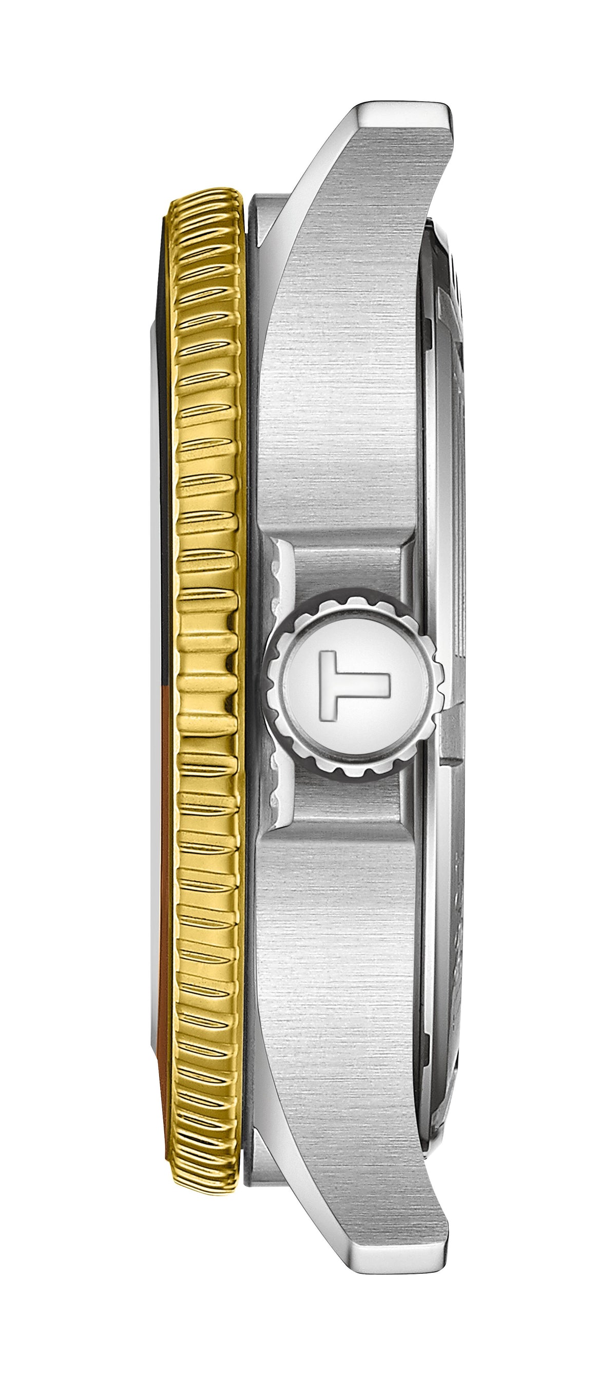 Tissot Seastar 1000 Quartz GMT Two Tone Black 40mm Watch T1208522205100