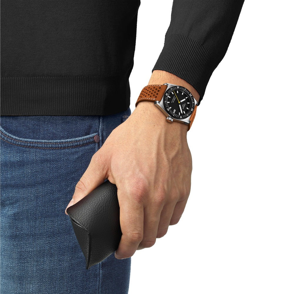 Tissot PR516 Powermatic 80 Black 38mm Watch T1494071605100