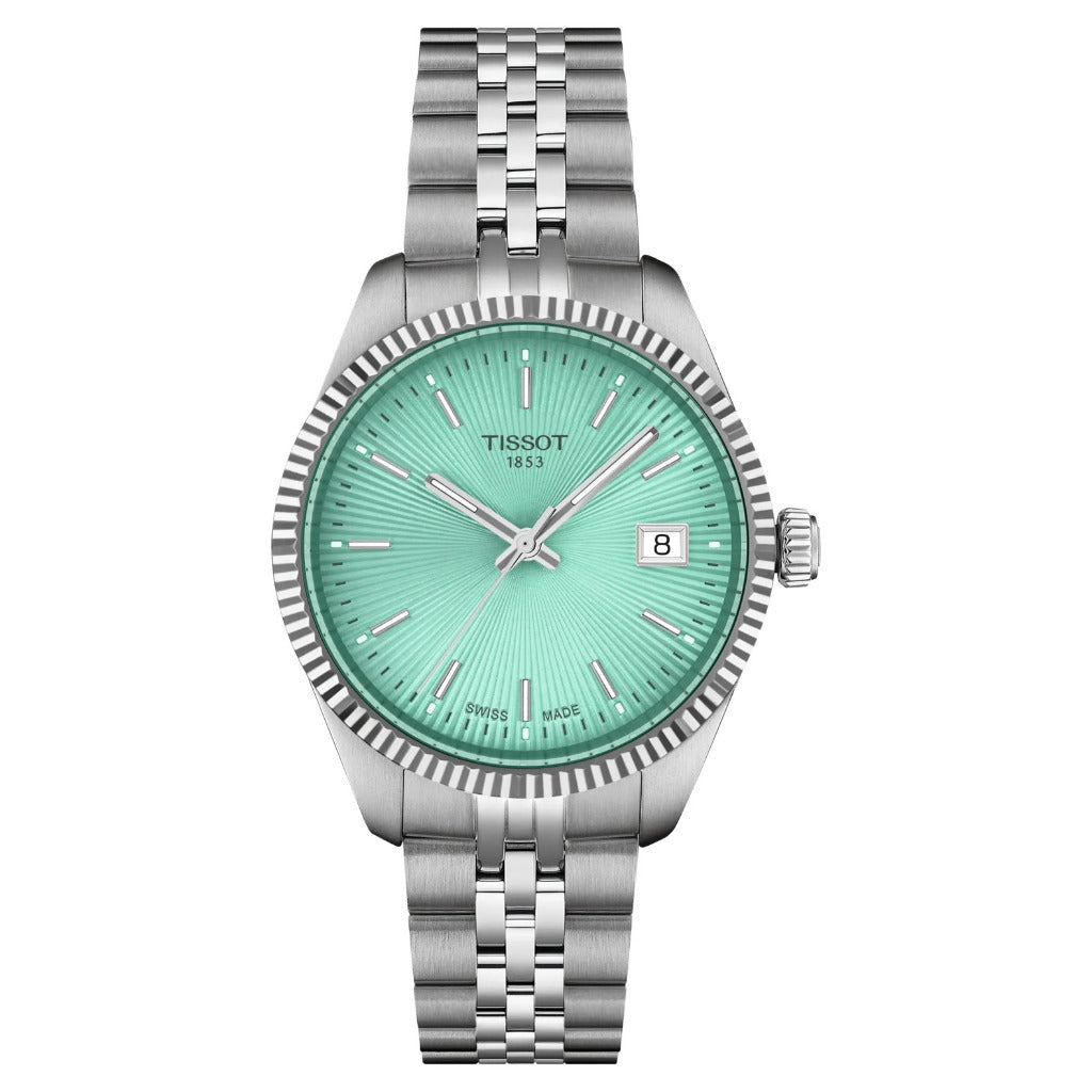Tissot Ballade Light Green Dial 34mm Watch T1562101109100