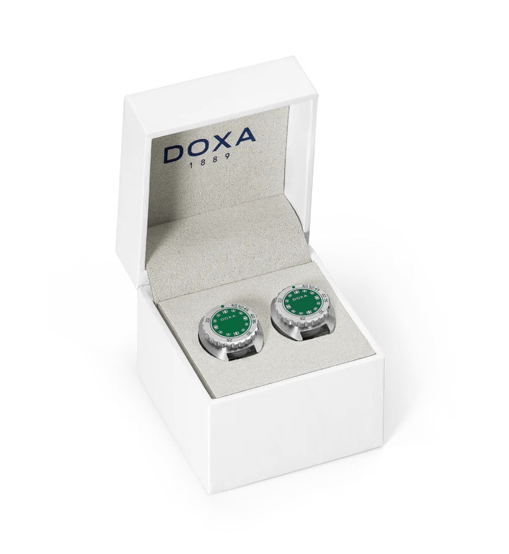Doxa SUB Sea Emerald Cufflinks CUF.10.131