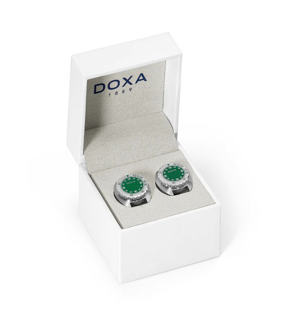 Doxa SUB Sea Emerald Cufflinks CUF.10.131