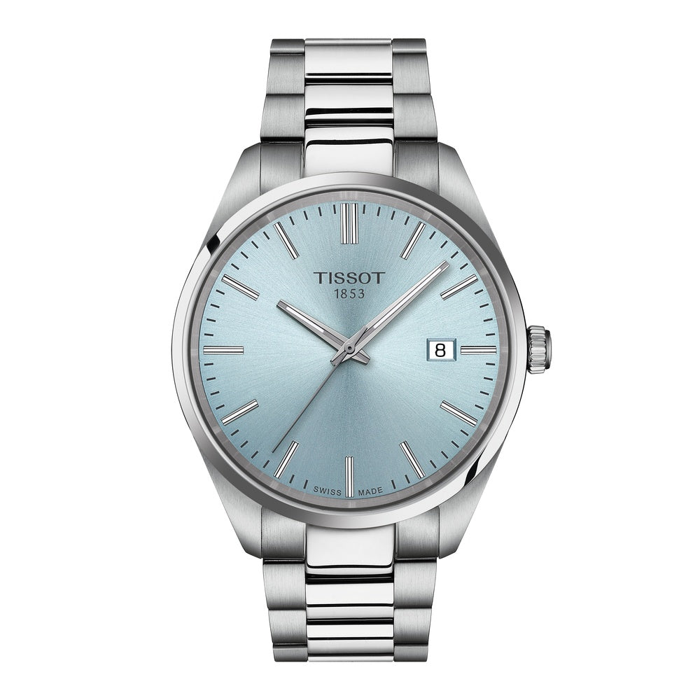 Tissot PR 100 Quartz Ice Blue 40mm Watch T1504101135100