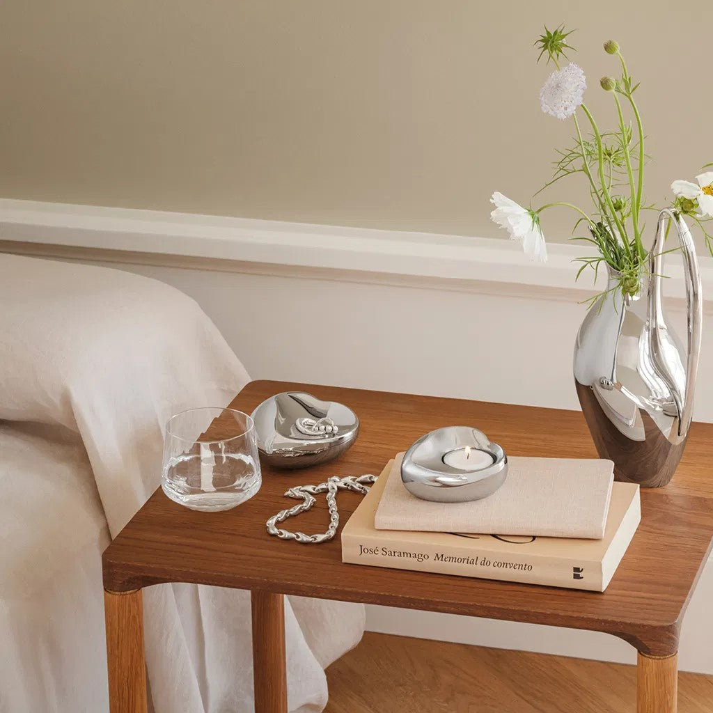 Georg Jensen Heart Tealight Candleholder