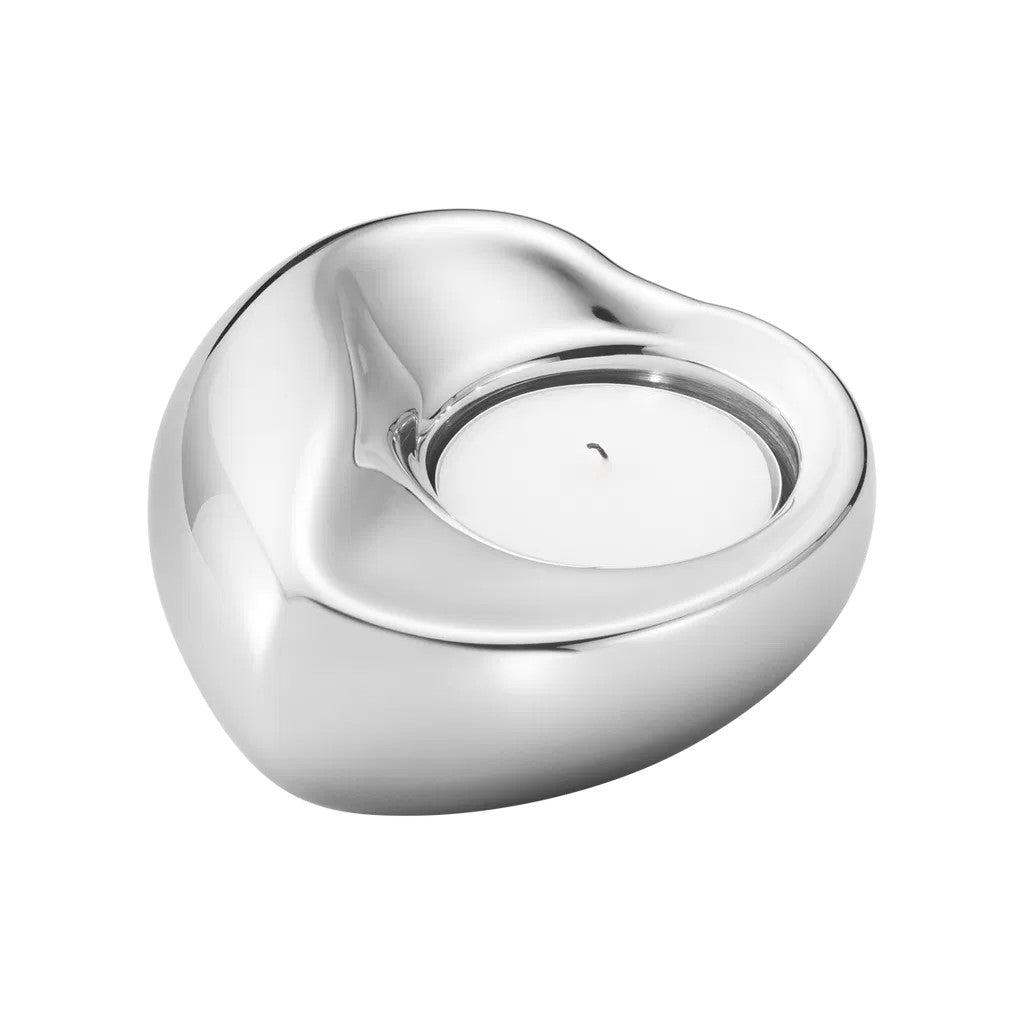 Georg Jensen Heart Tealight Candleholder