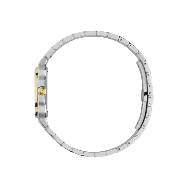 Gucci G-Flat Two Tone 30mm Watch YA166506