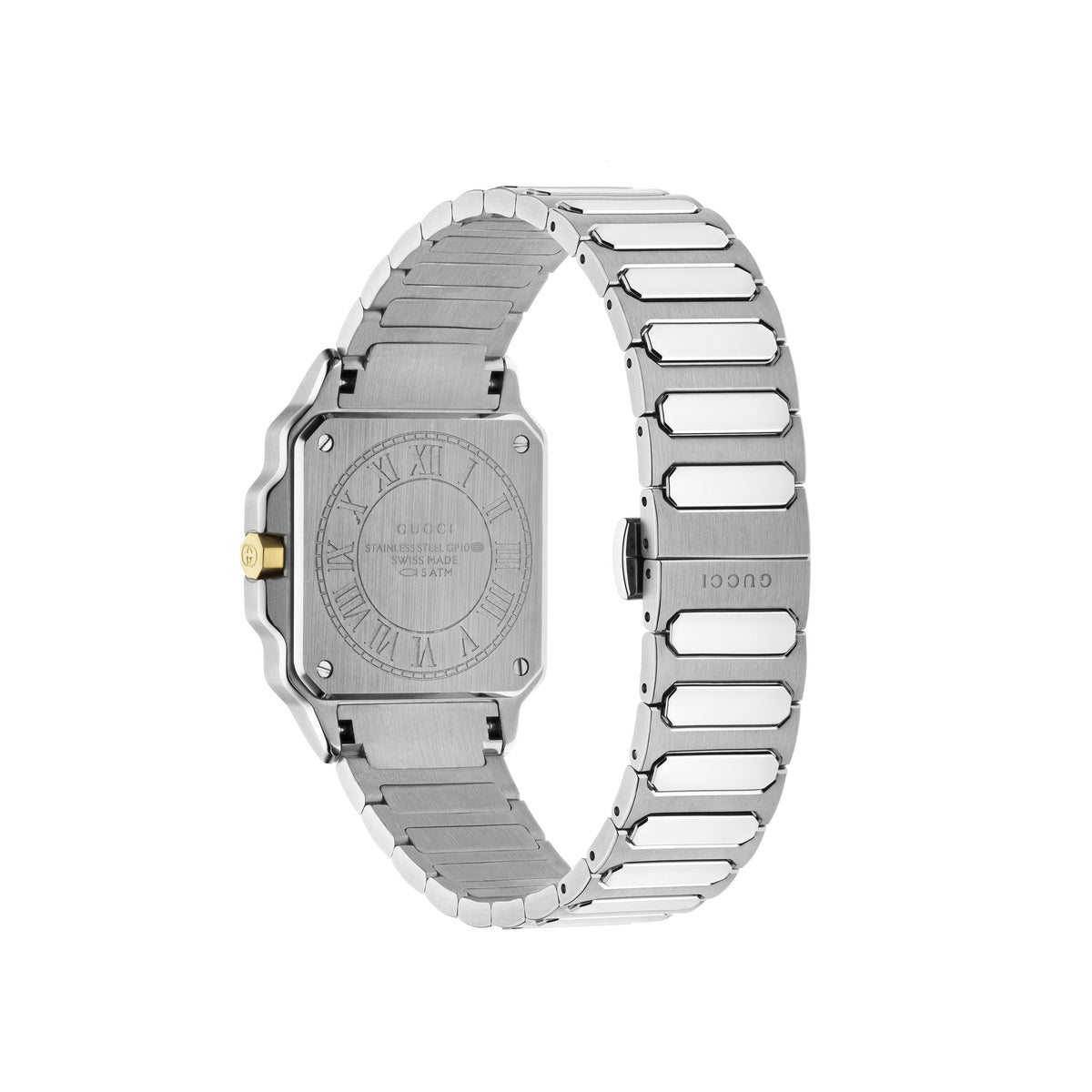 Gucci G-Flat Two Tone 30mm Watch YA166506