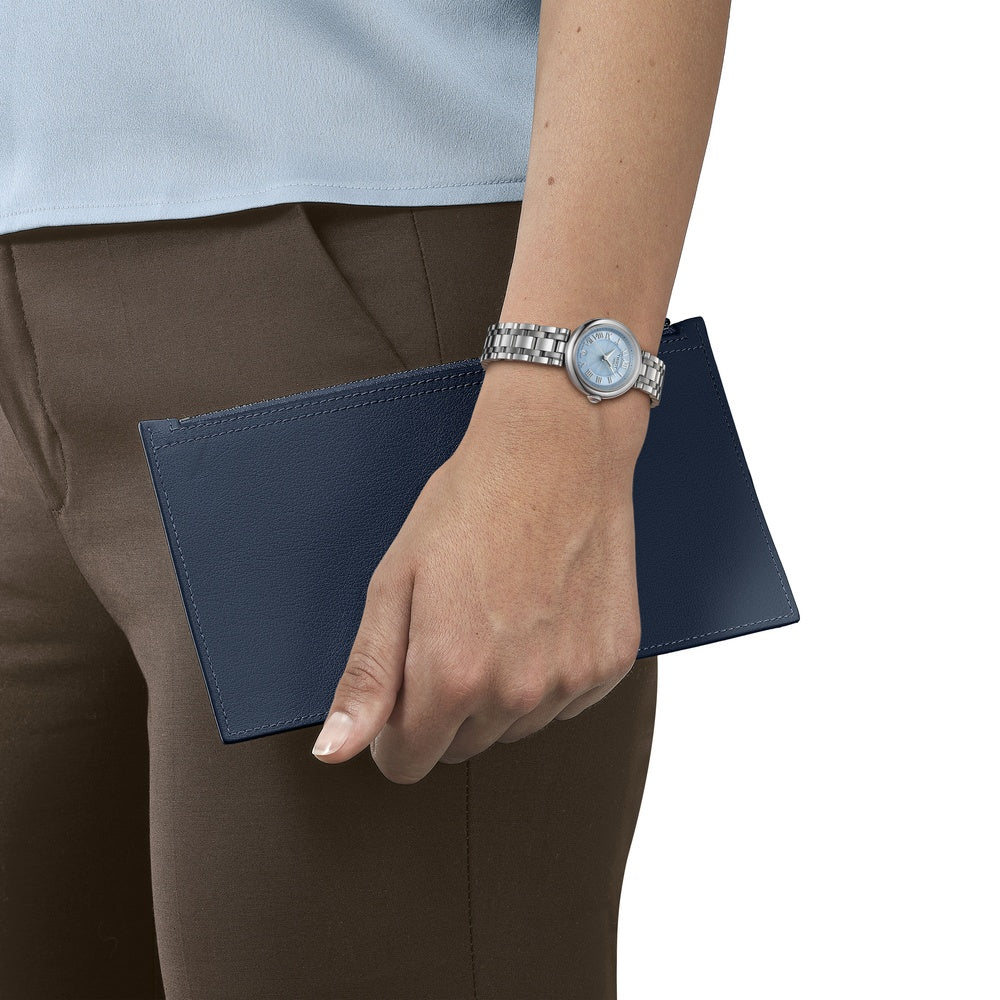 Tissot Bellissima Small Lady Blue MOP 26mm Watch