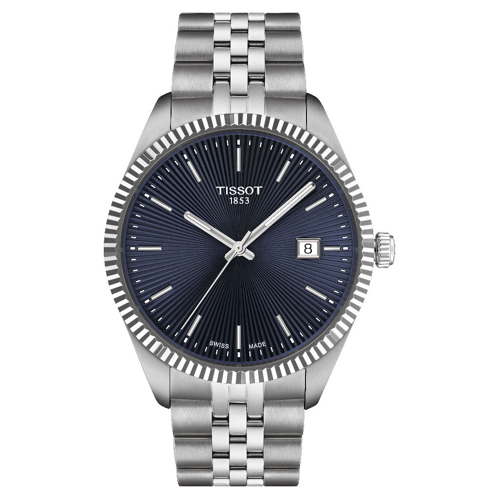 Tissot Ballade Blue Dial Stainless Steel 40mm Watch T1564101104100