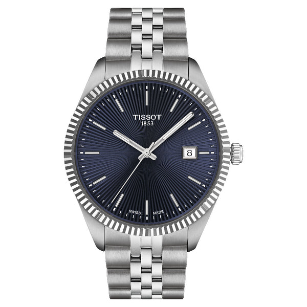 Tissot Ballade Blue Dial Stainless Steel 40mm Watch T1564101104100