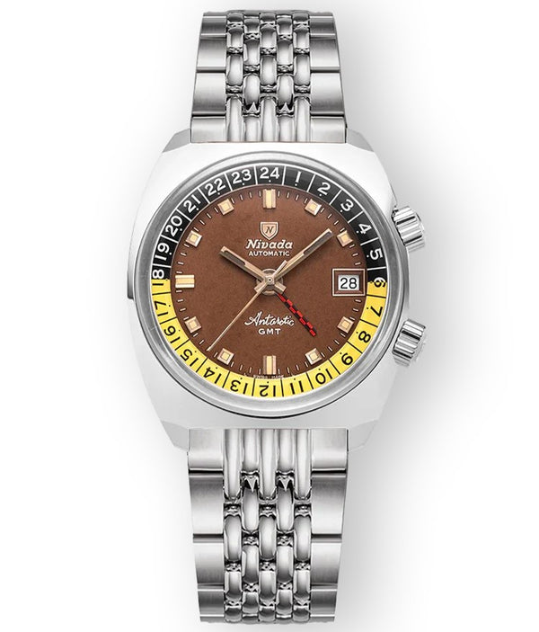 Nivada Grenchen Antarctic GMT Tropical 36mm Limited Edition Watch