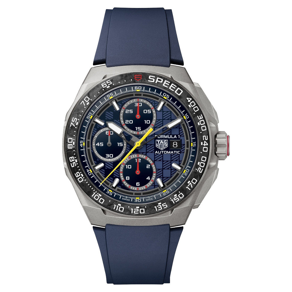 Tag Heuer Formula 1 Chronograph x Oracle Red Bull Racing, Automatic, 44mm, Titanium Watch CBZ2080.FT8091
