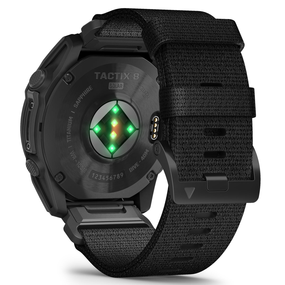 Garmin Tactix 8 - 51mm, Solar Includes Applied Ballistics Ultralight™ Solver 010-03407-01