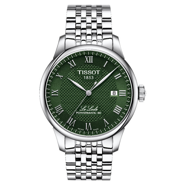 Tissot Le Locle Powermatic 80 Green 39.3mm Watch