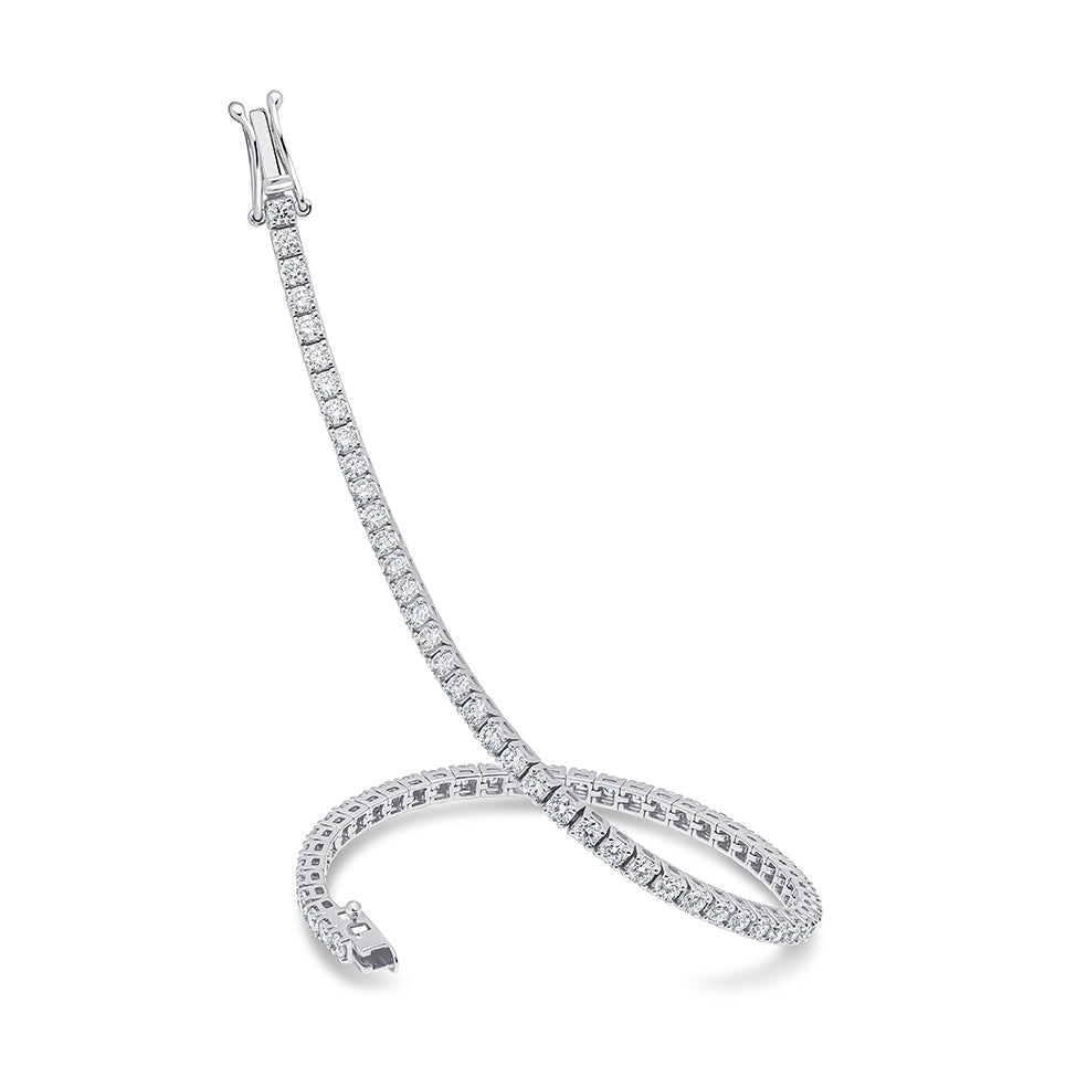 Diamond Tennis 3.00ct, Platinum Bracelet
