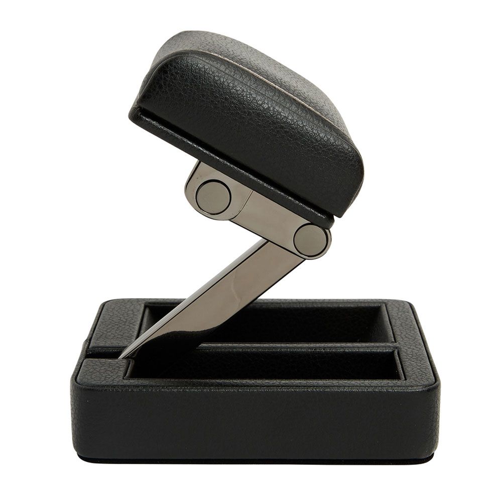 Wolf British Racing Single Travel Watch Stand - Black