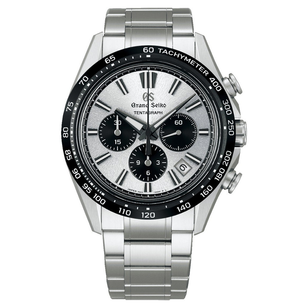 Grand Seiko Evolution 9 ‘Snow Blue Tentagraph’ Hi Beat Automatic Chronograph 43.2mm SLGC001