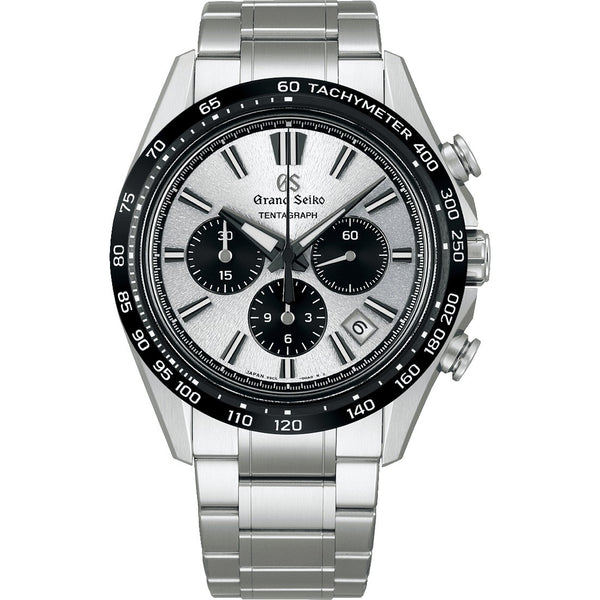 Grand Seiko Evolution 9 ‘Snow Blue Tentagraph’ Hi Beat Automatic Chronograph 43.2mm SLGC001