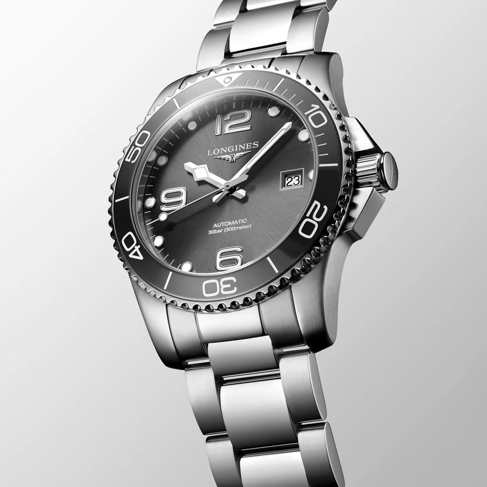 Longines HydroConquest Automatic Grey 41mm L3.781.4.76.6